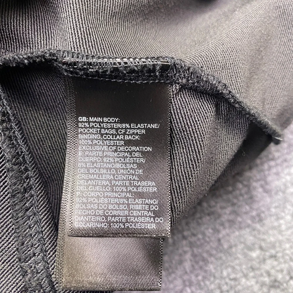 The North Face‎ Mens Tech WindWall Softshell Jacket Black Full Zip Sz M NF0A3LGV